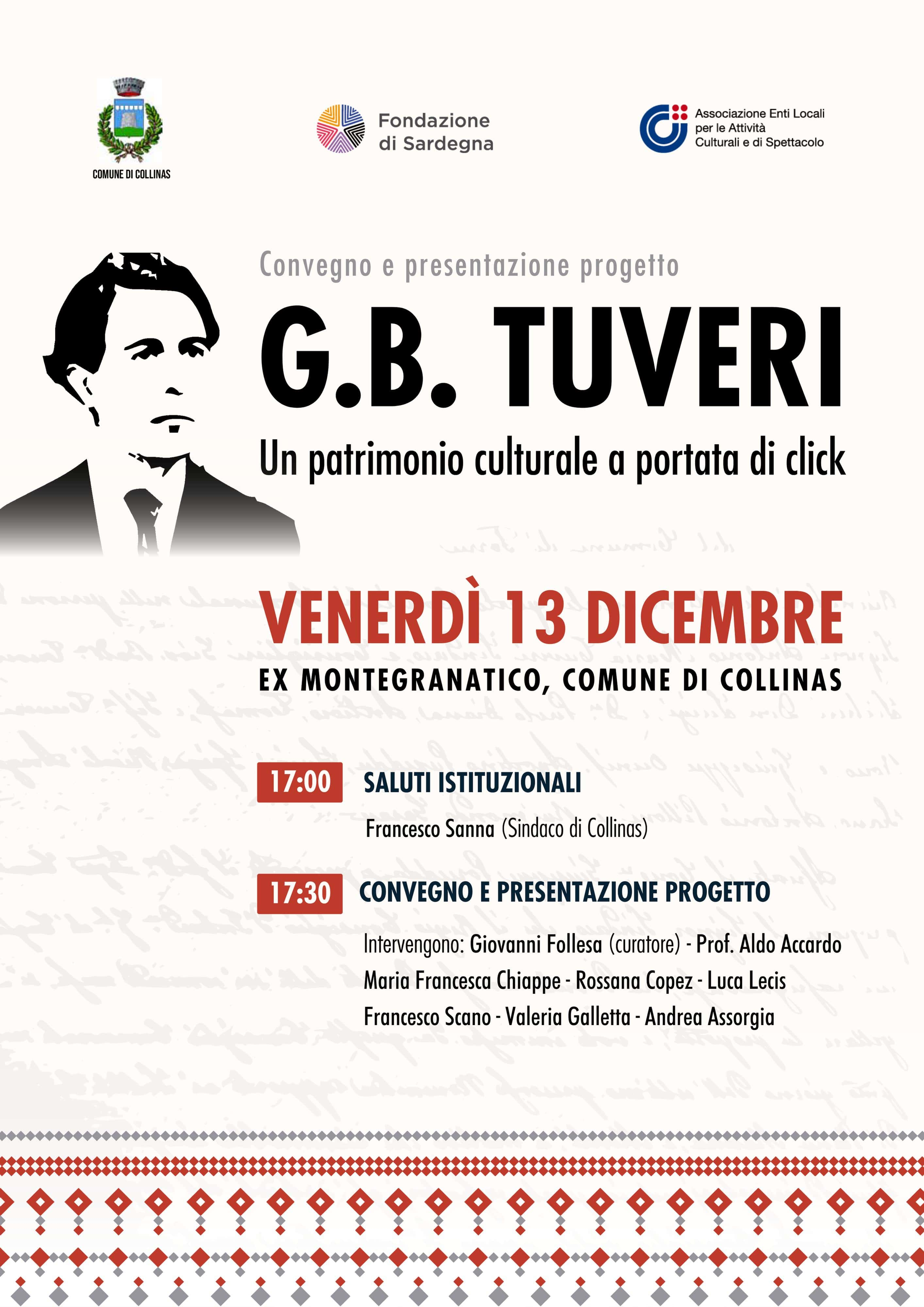 Presentazione progetto G.B.Tuveri